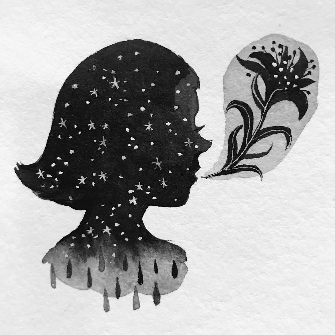 Inktober 2017 by Diana Sudyka