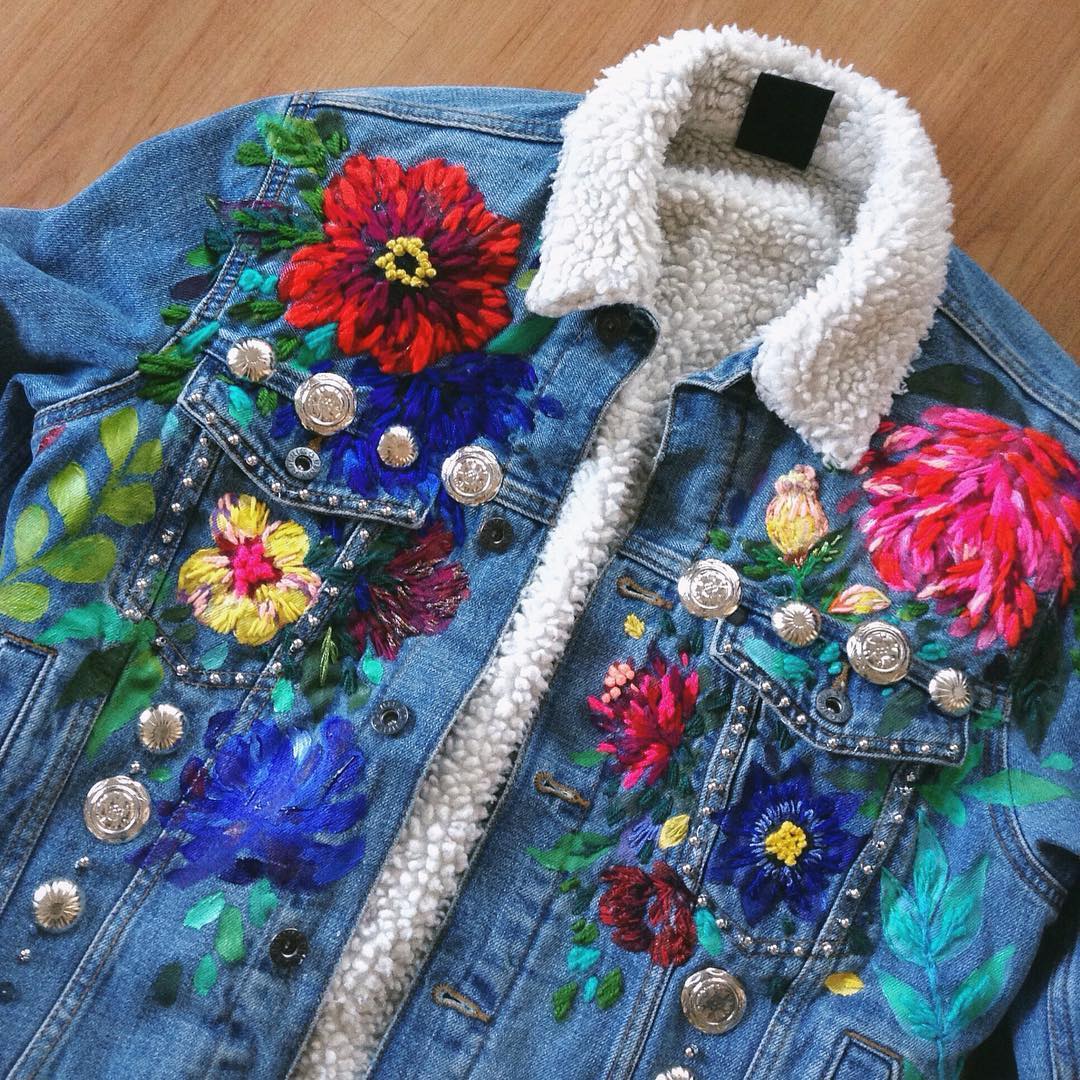Embroidery by Jo Jiménez