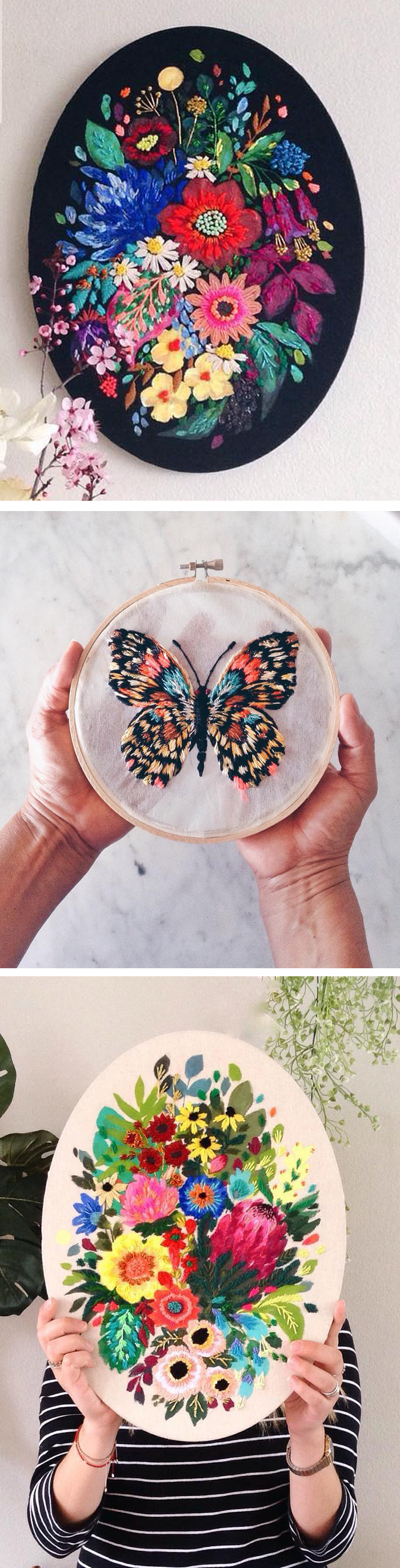 Embroidery by Jo Jiménez