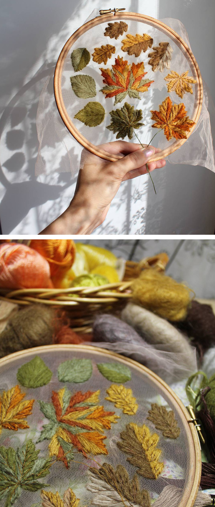 Tulle Embroidery by Krista Decor