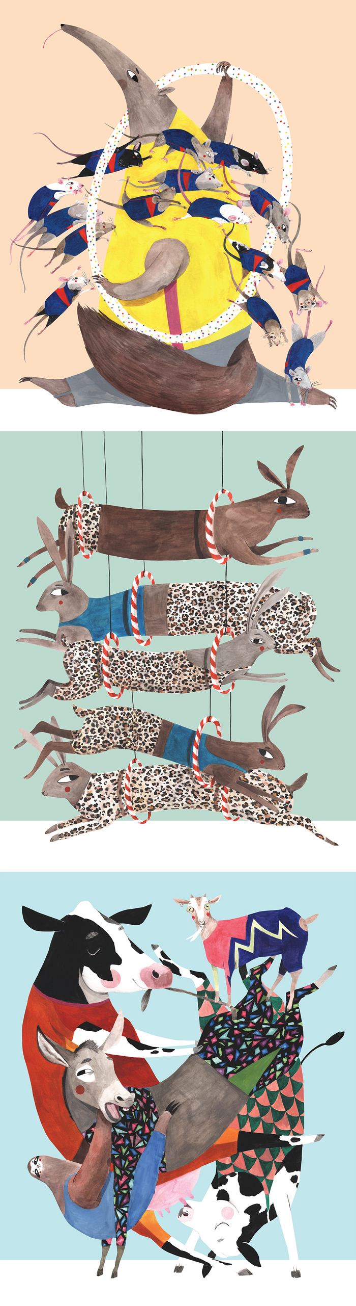 Animal illustrations Lihie Jacob