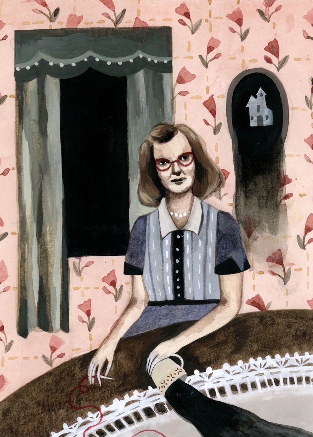 Literary Witches illustrated by Katy Horan