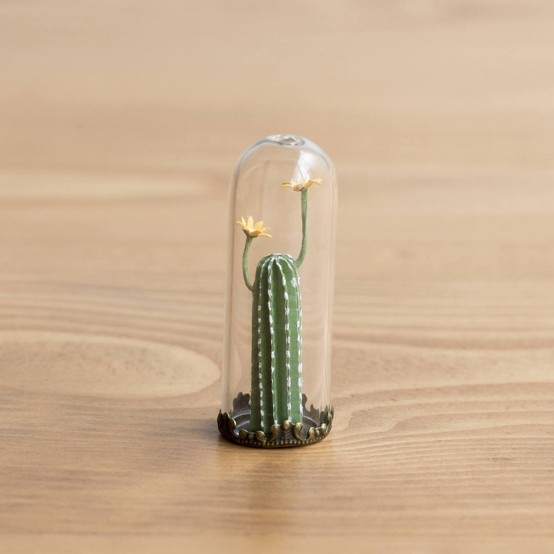 Tiny paper plants by Raya Sader Bujana