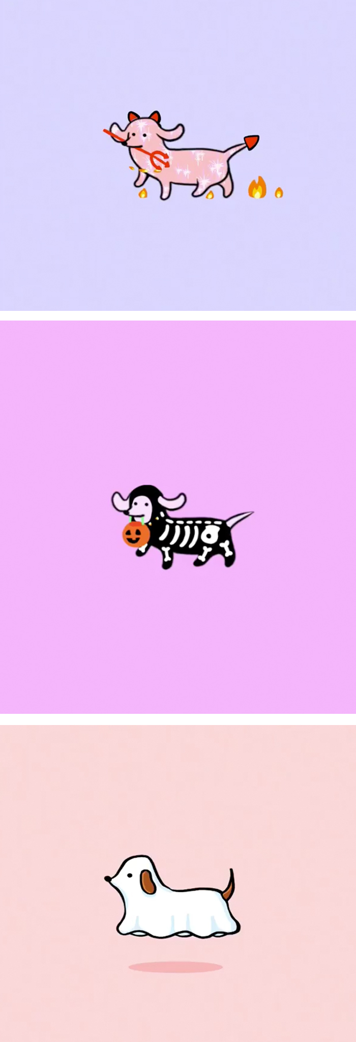 Dog gifs by Stefani Shank 