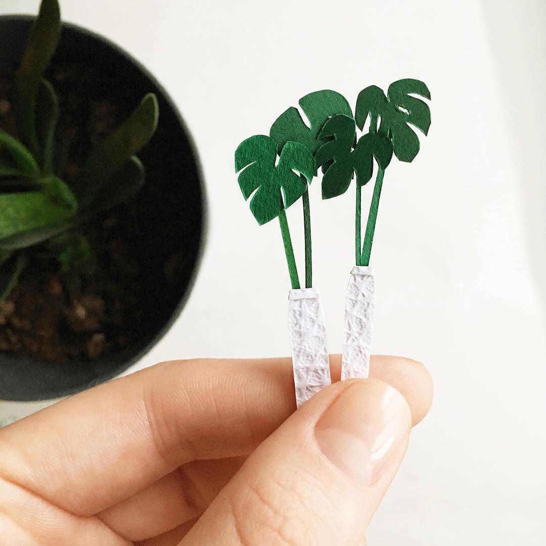 Paper plants by Lissova Craft
