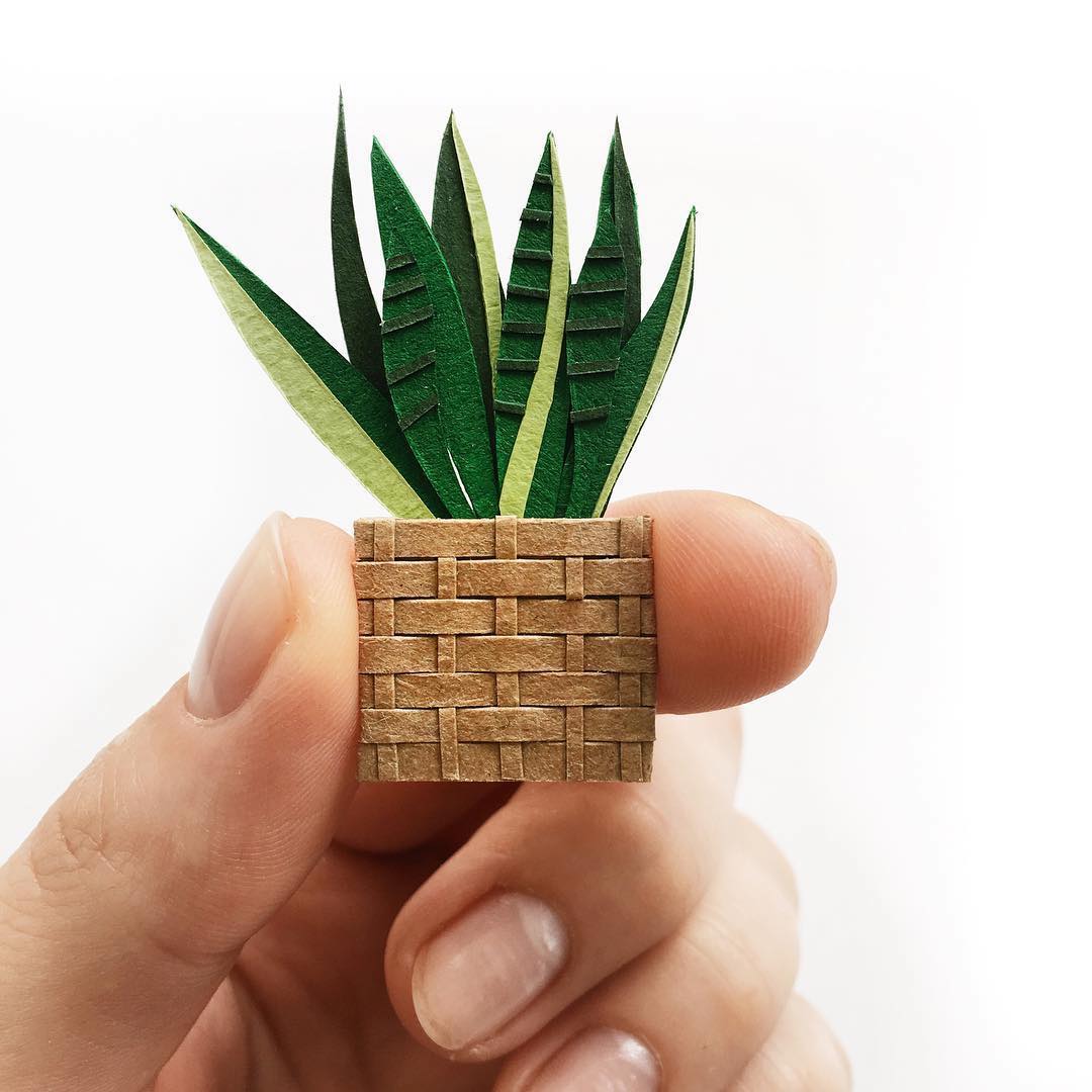 Paper plants by Lissova Craft