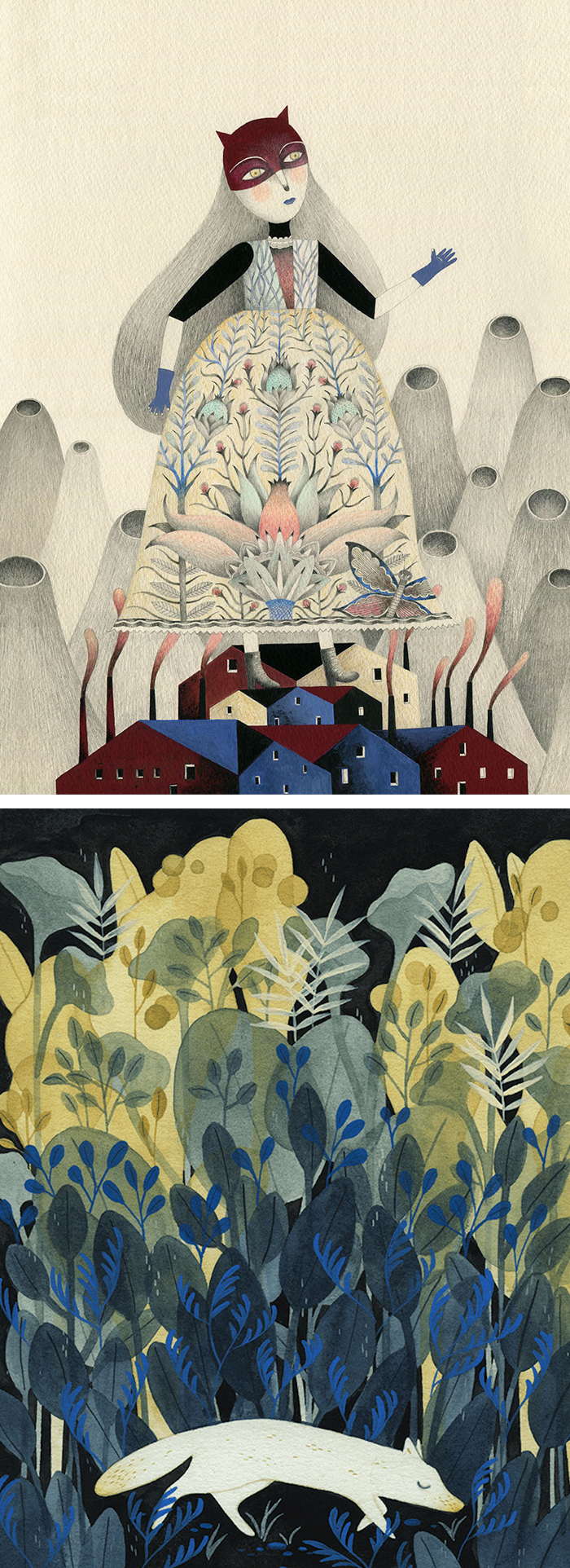 Illustrations at Toi Art Gallery