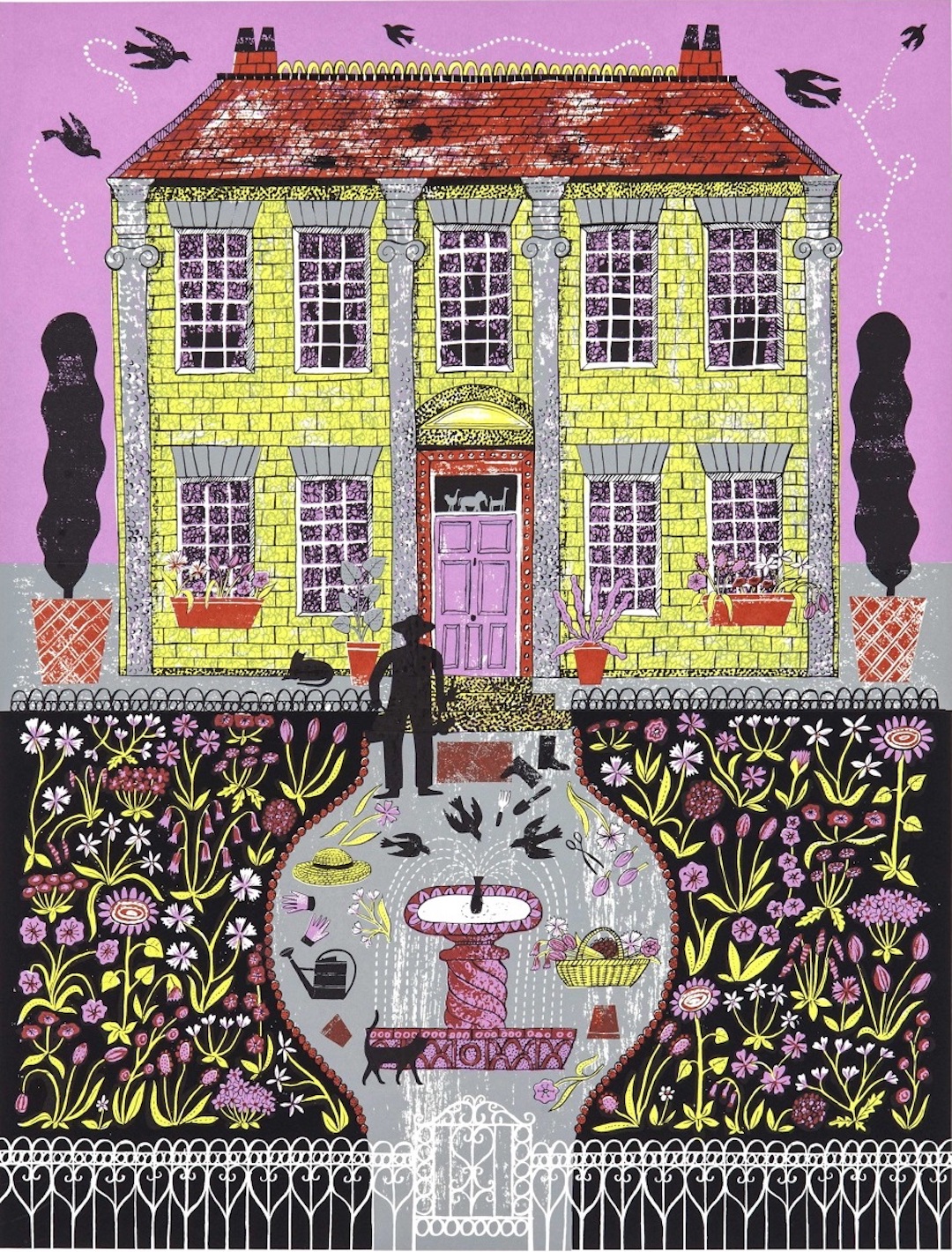 Screen print by Alice Pattullo