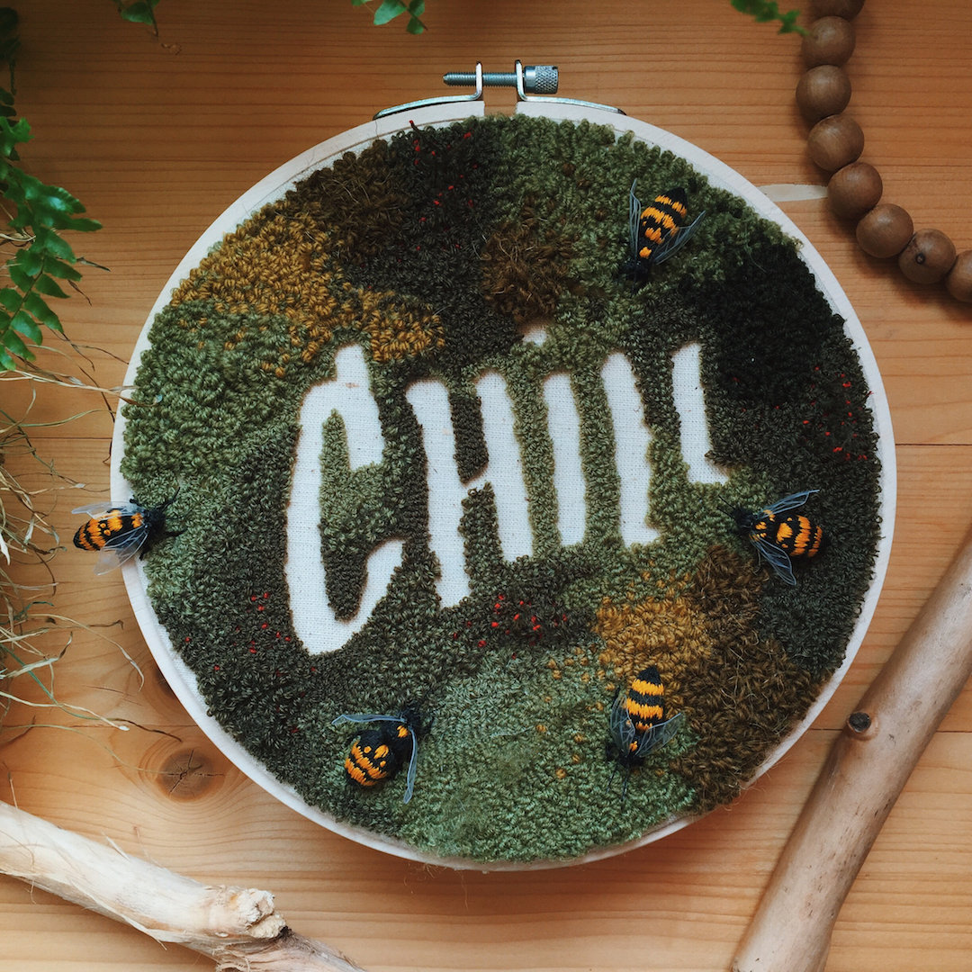 Hand embroidery by Hygge by Nikitina