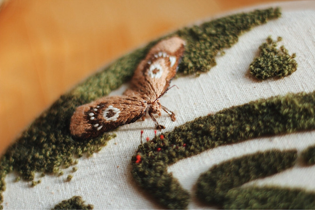 Embroidery hoop art by Hygge by Nikitina