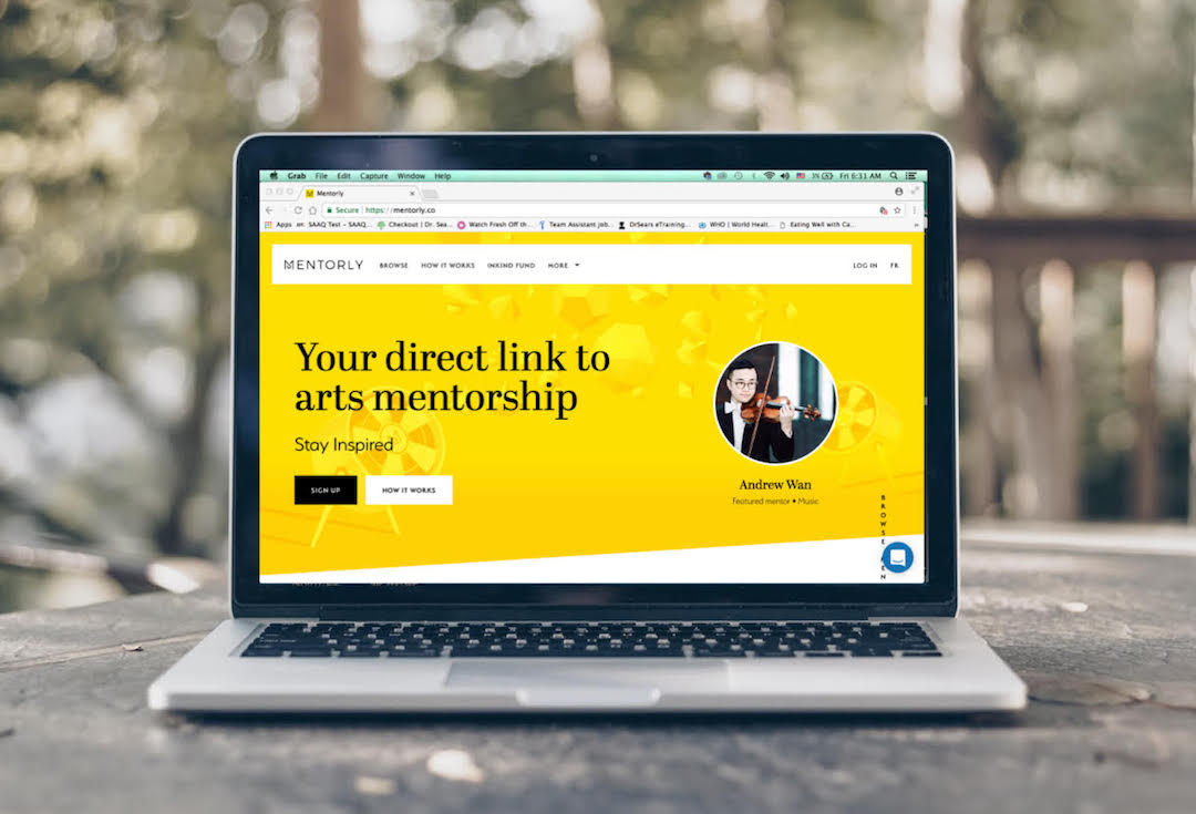 Online mentorship with Mentorly