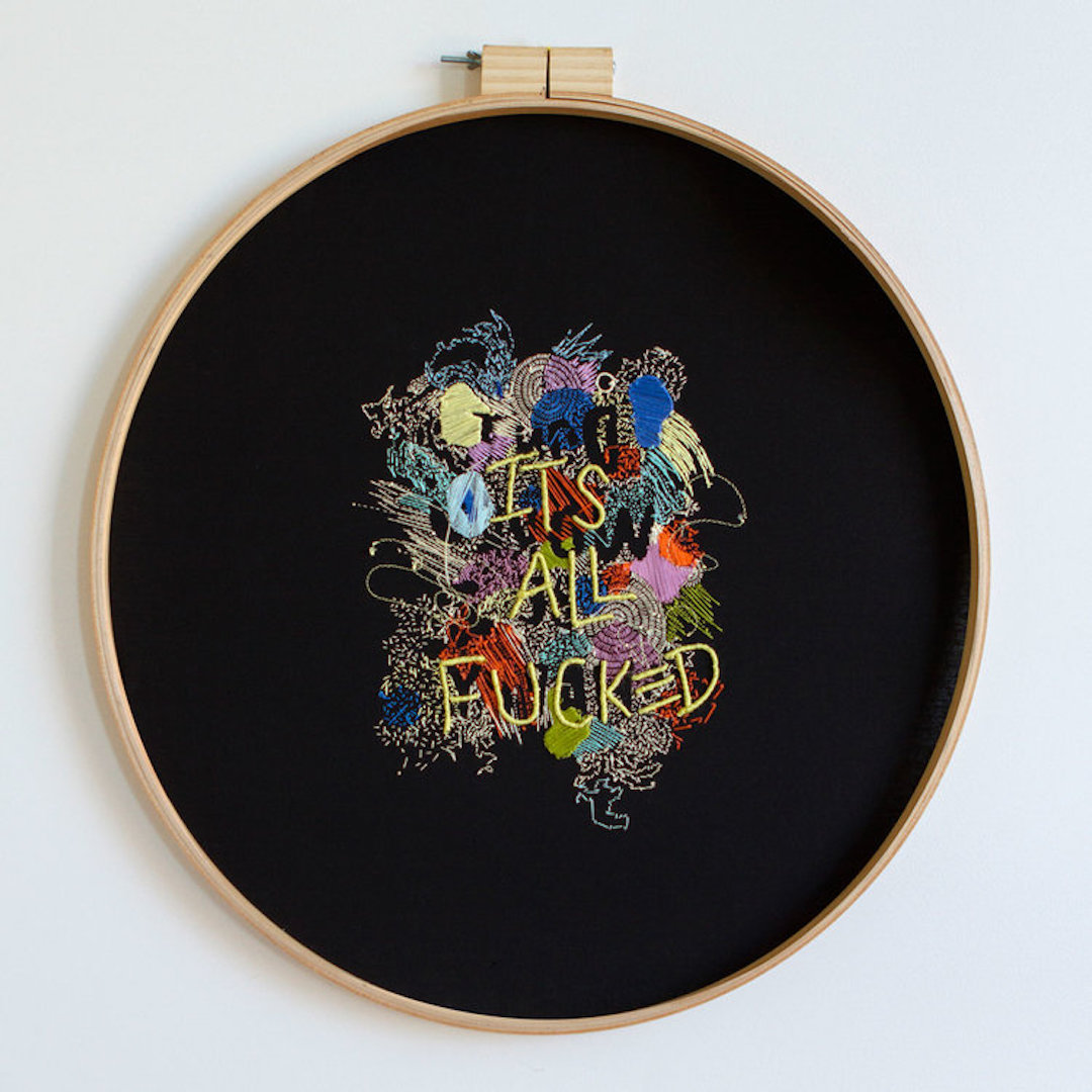 Hand embroidery fonts by Maricor/Maricar