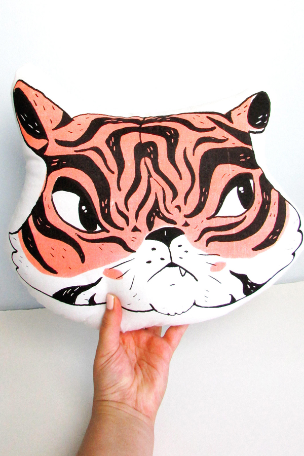 Tiger pillow