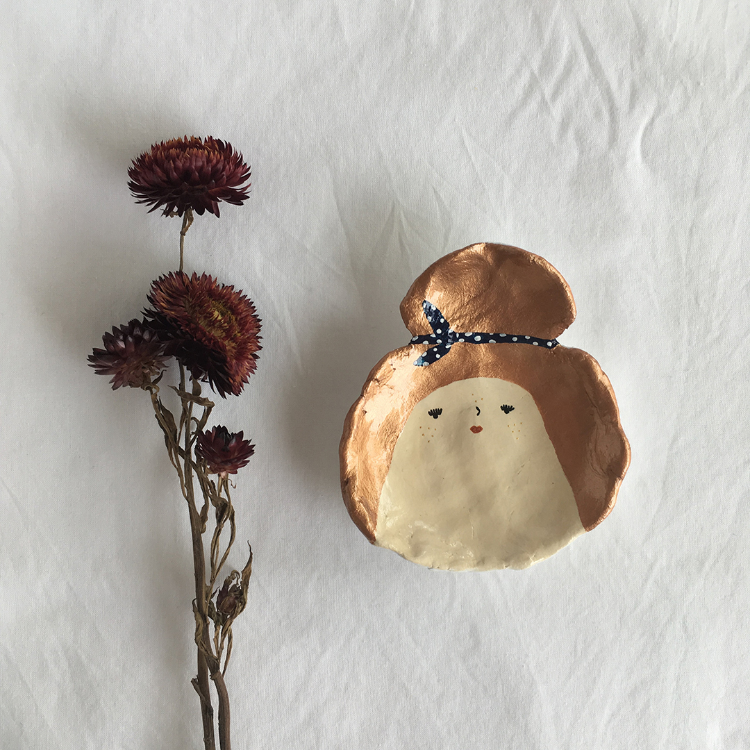 Ceramic dish by Manard