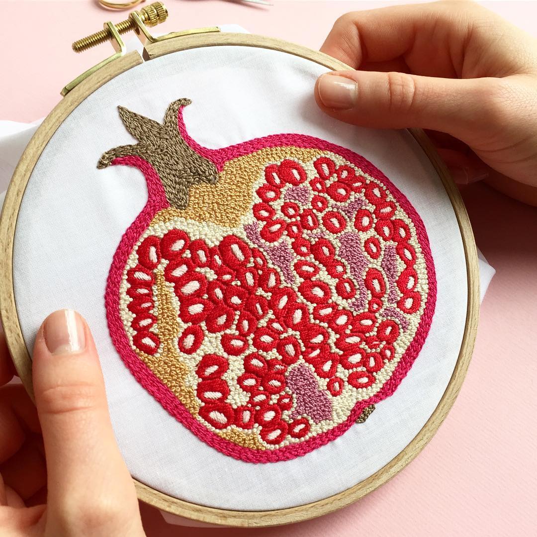 Free hand embroidery patterns available through DMC