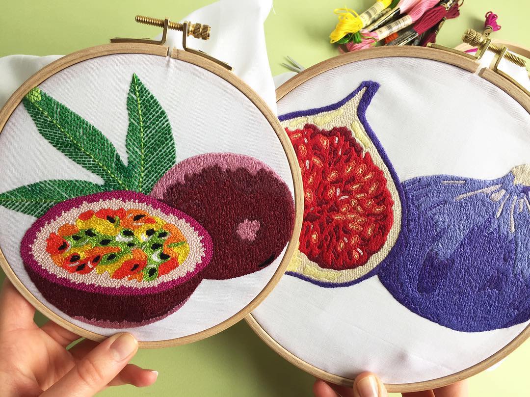 Free hand embroidery patterns available through DMC