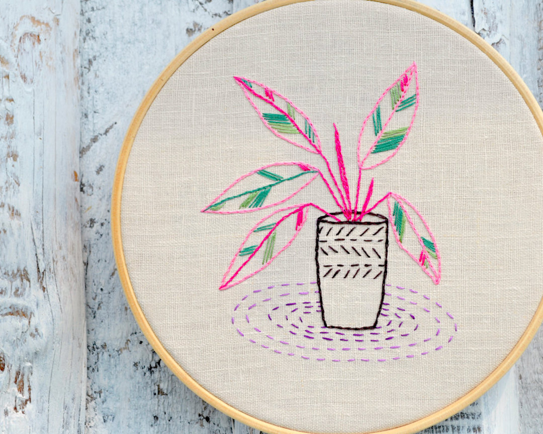 Hand embroidery pattern