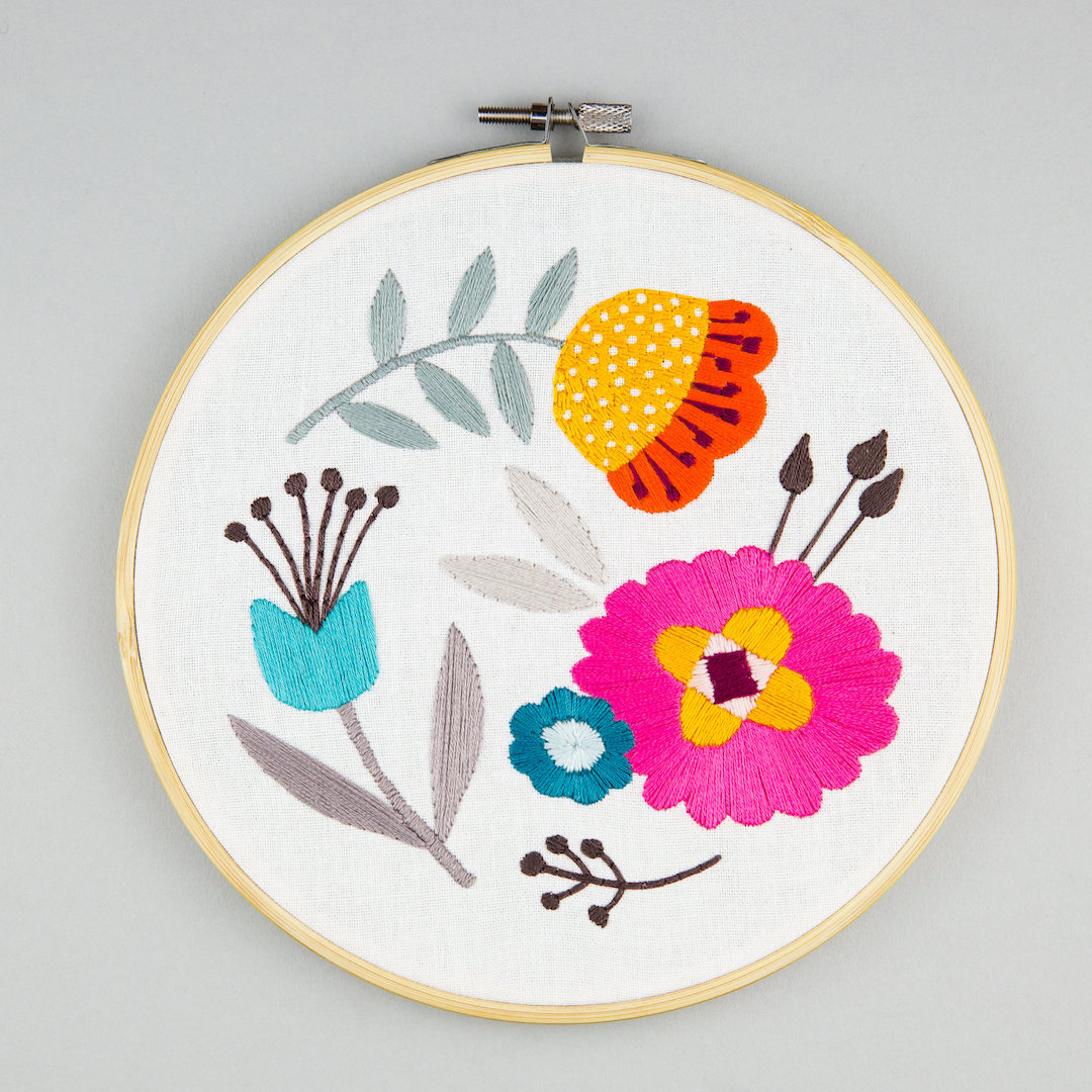 Modern embroidery patterns