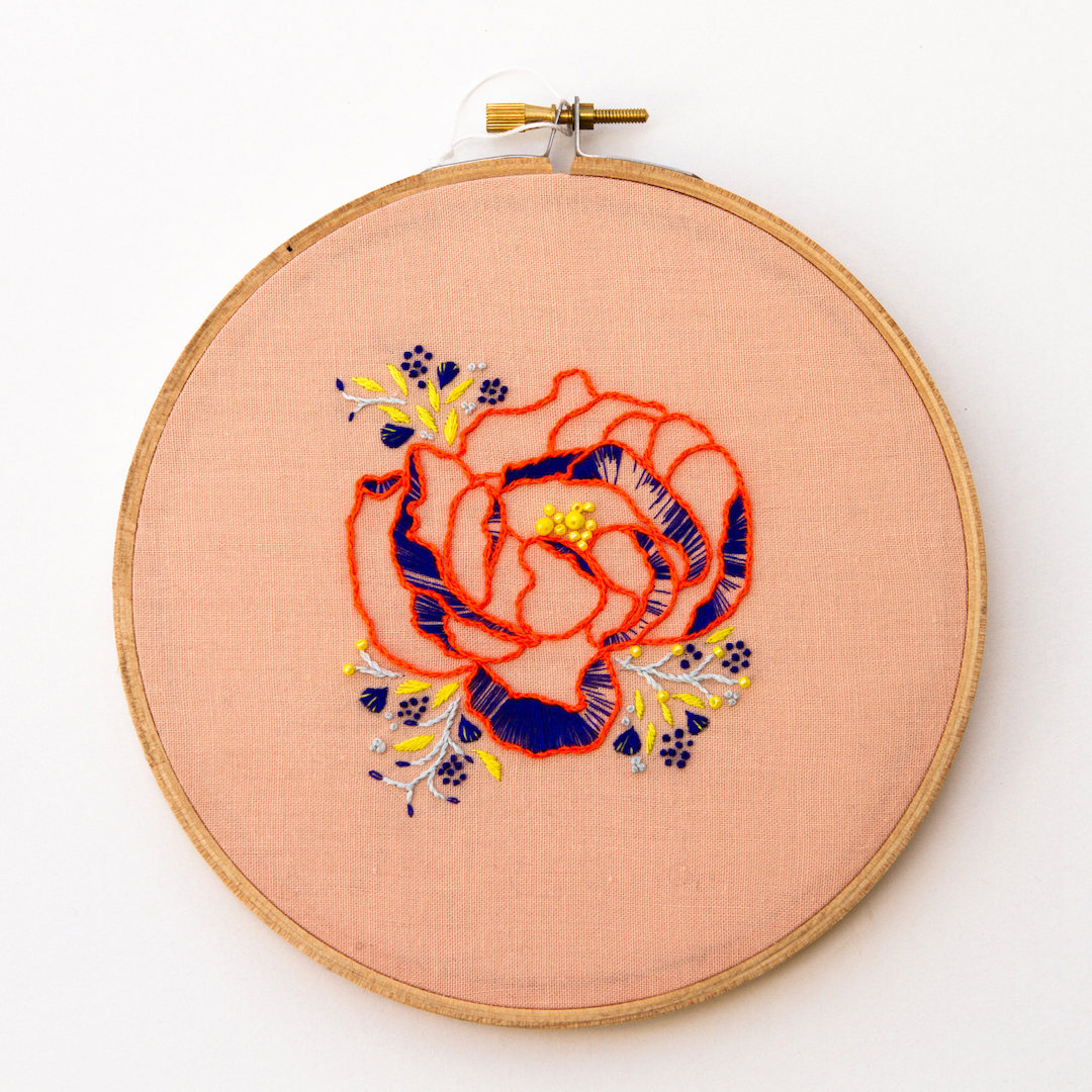 Hand stitch embroidery patterns to download and sew