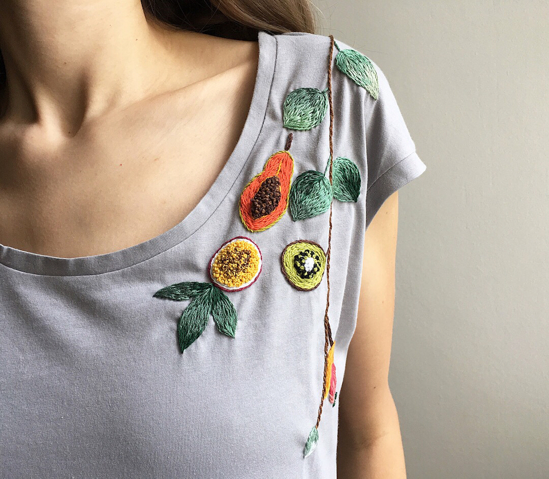 Embroidered clothing by Damaja Handmade