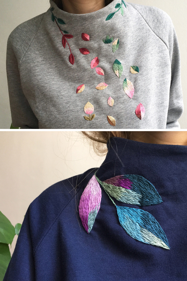 Embroidered clothing by Damaja Handmade