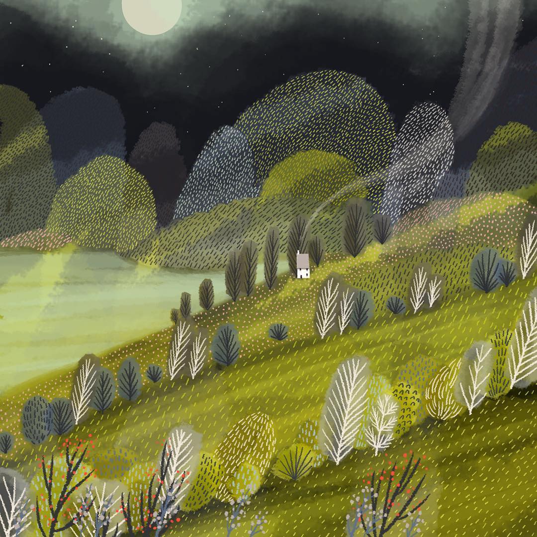 Digital illustrations by Jane Newland