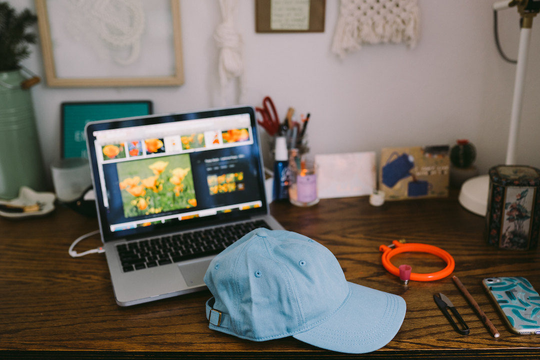 Custom embroidered hats by Lexi Mire