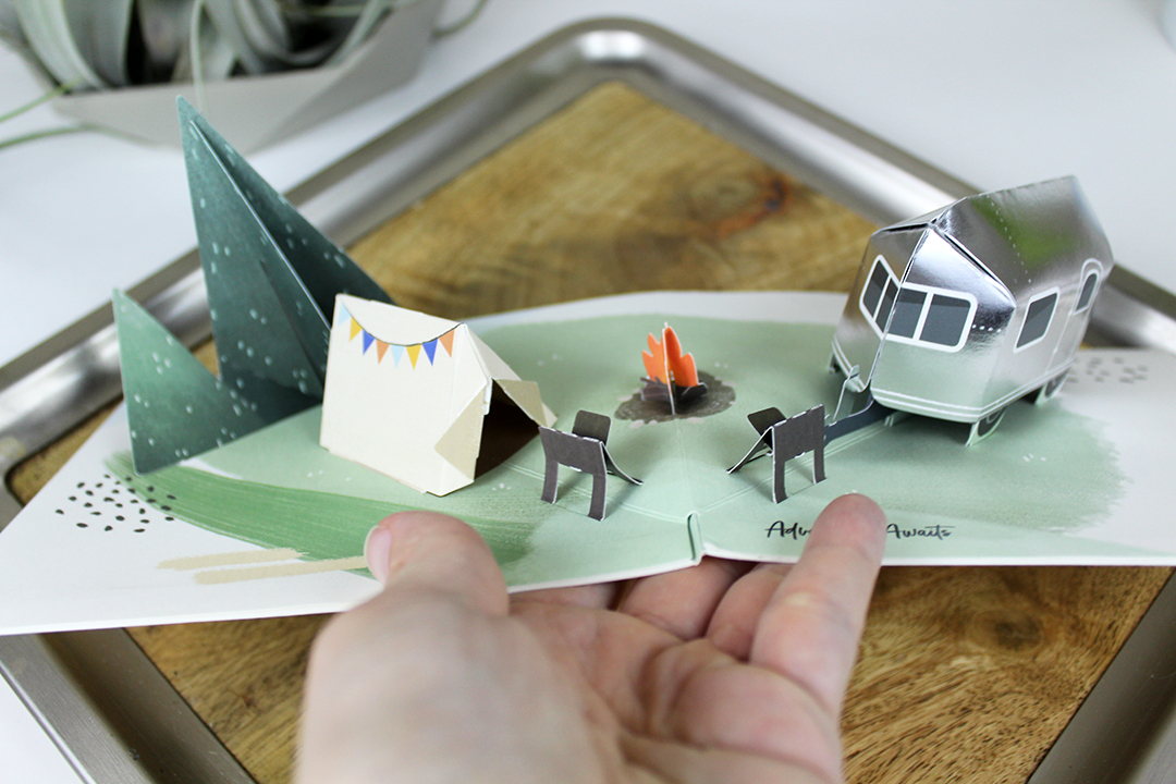 Pop up greeting card by Up With Paper