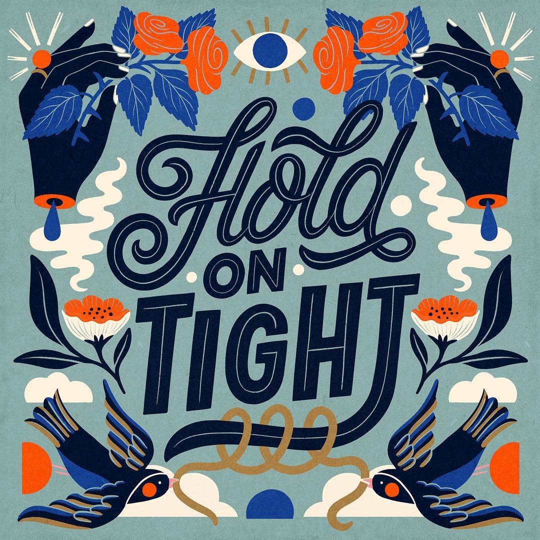 Hand lettered quotes by Carmi Grau
