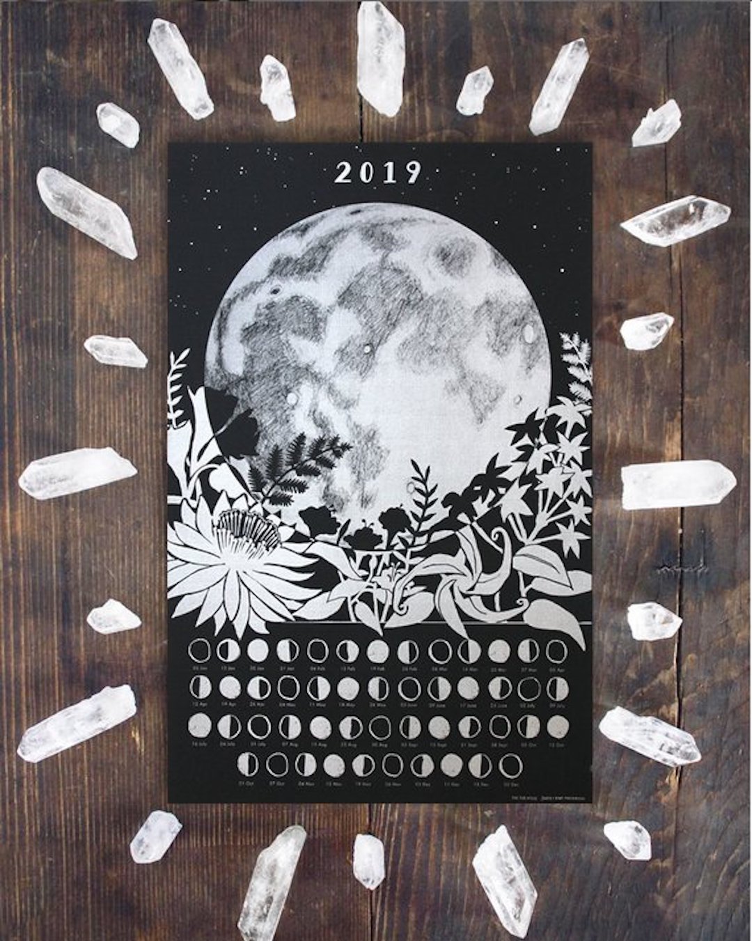 2019 yearly calendar