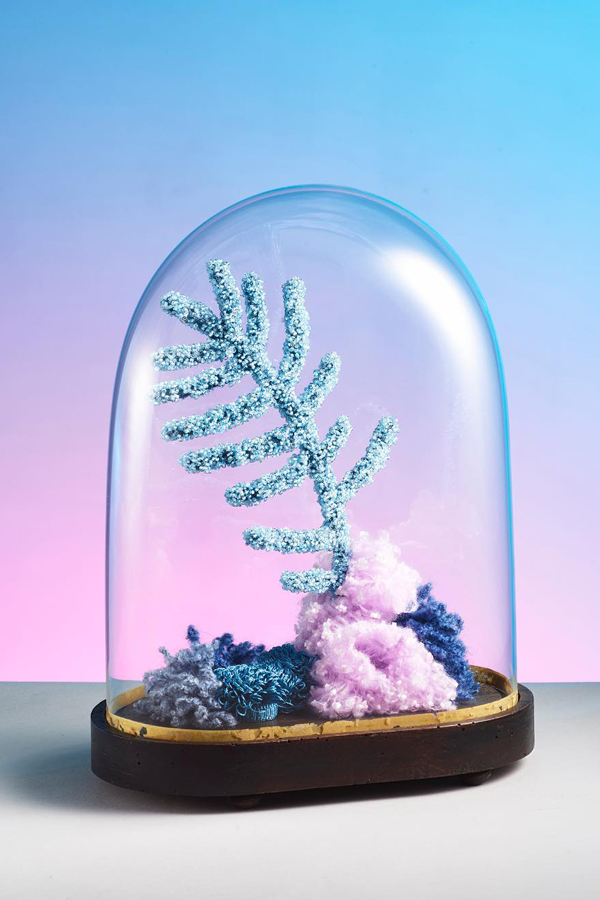 Coral sculpture by Aude Bourgine