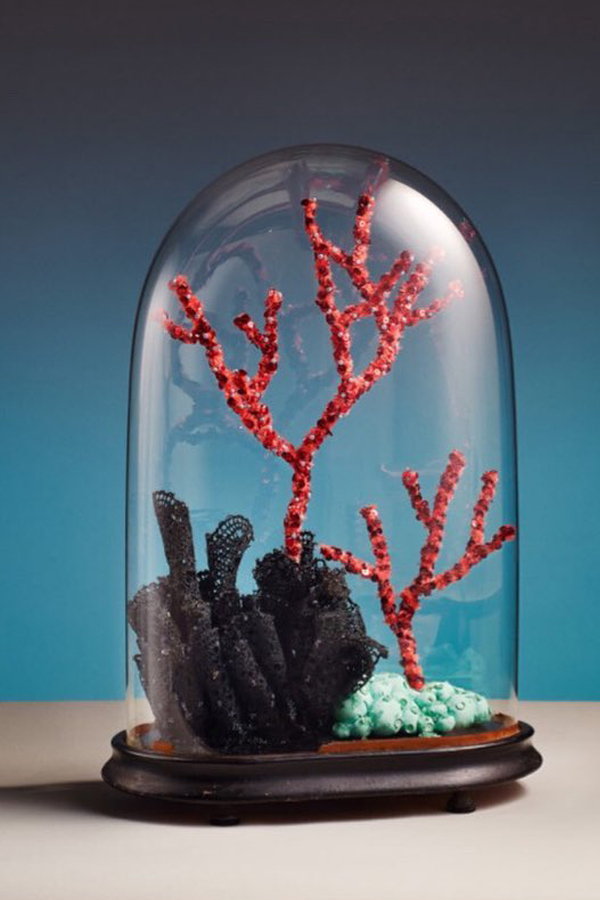 Coral sculpture by Aude Bourgine