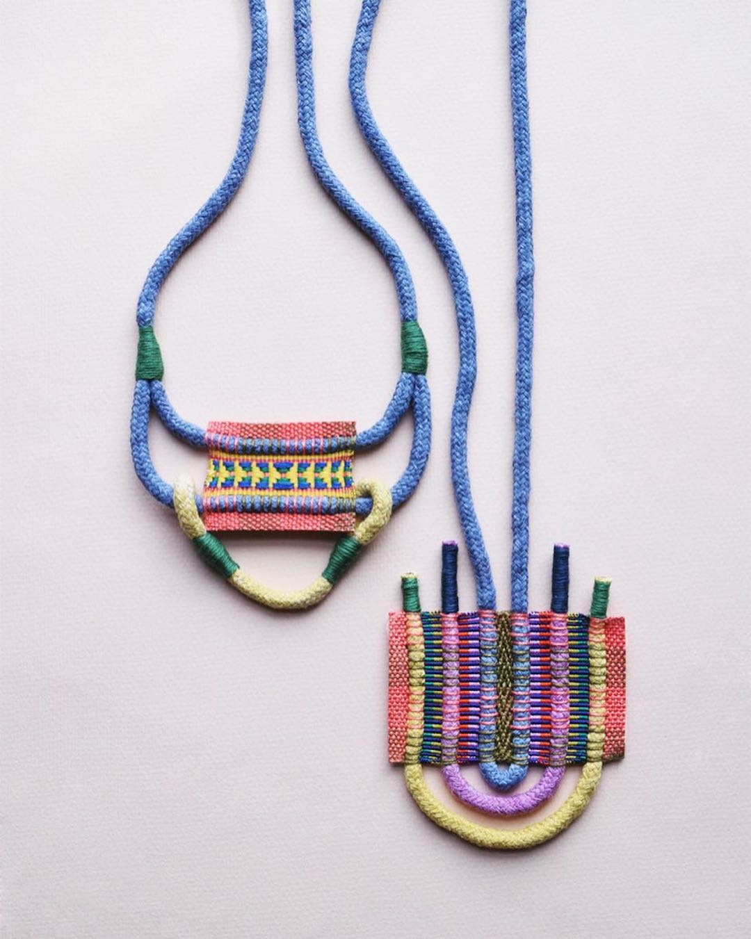 Handwoven jewelry by LESH