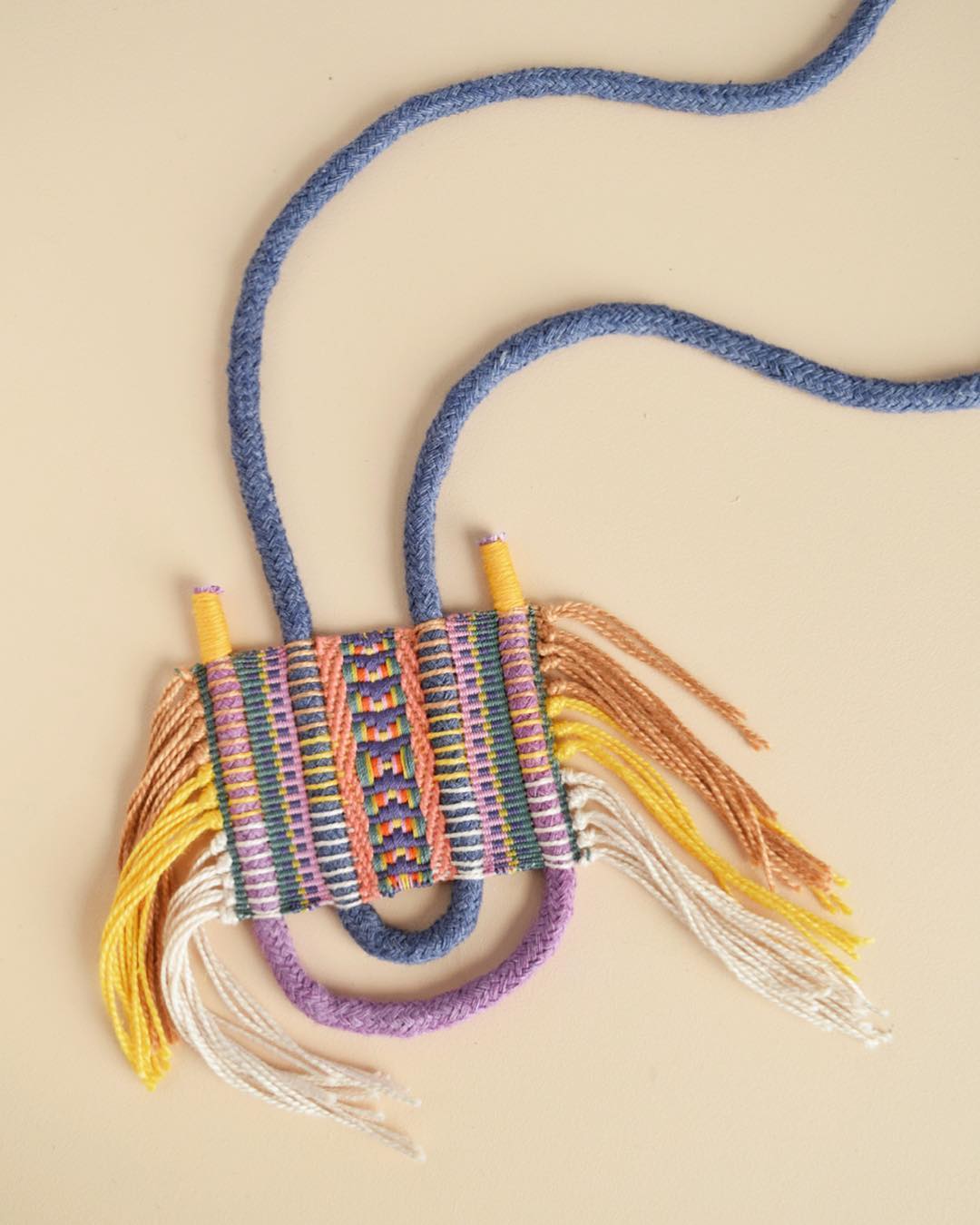 Handwoven jewelry by LESH