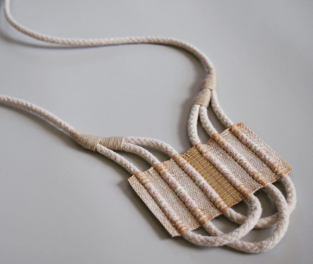 Handwoven jewelry by LESH