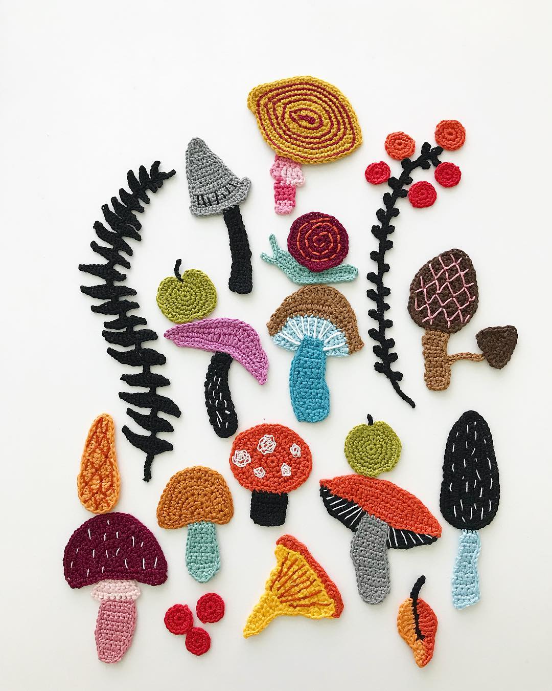 Crochet inspiration by Tuija Heikkinen