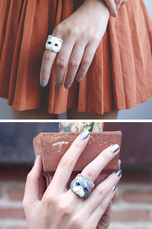 Animal rings by GOODAFTERNINE