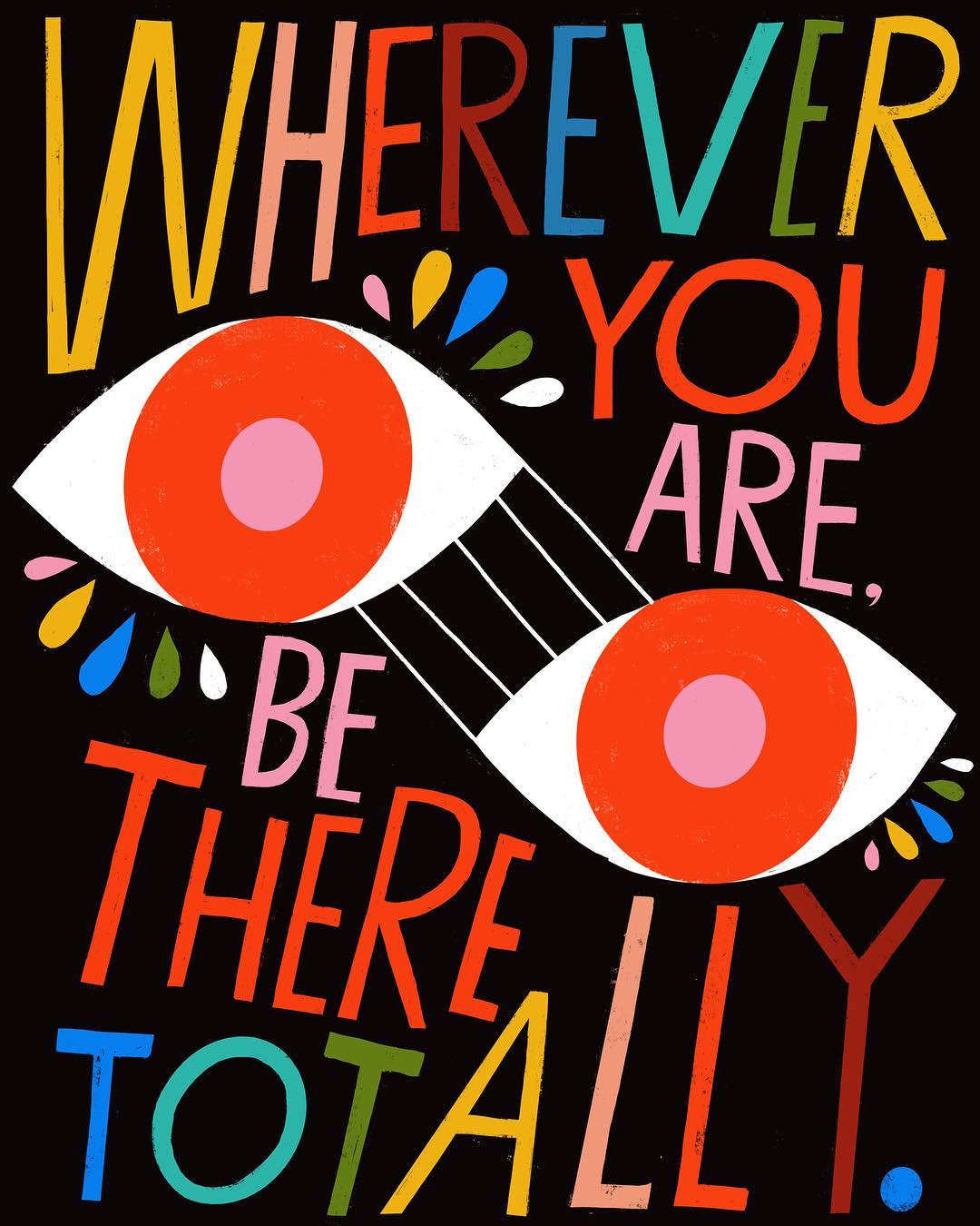 Hand lettering illustration by Lisa Congdon