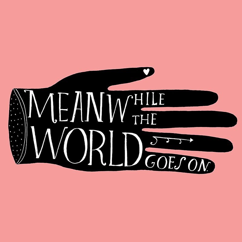 Hand lettering illustration by Lisa Congdon