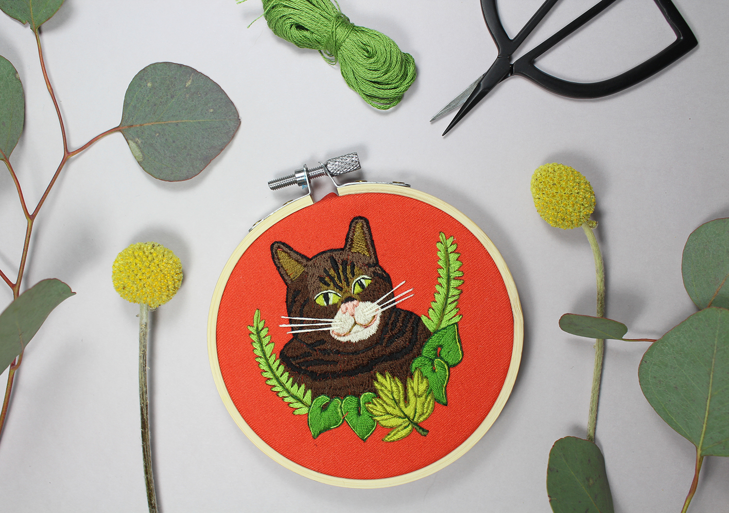 Cant embroidery by Sara Barnes