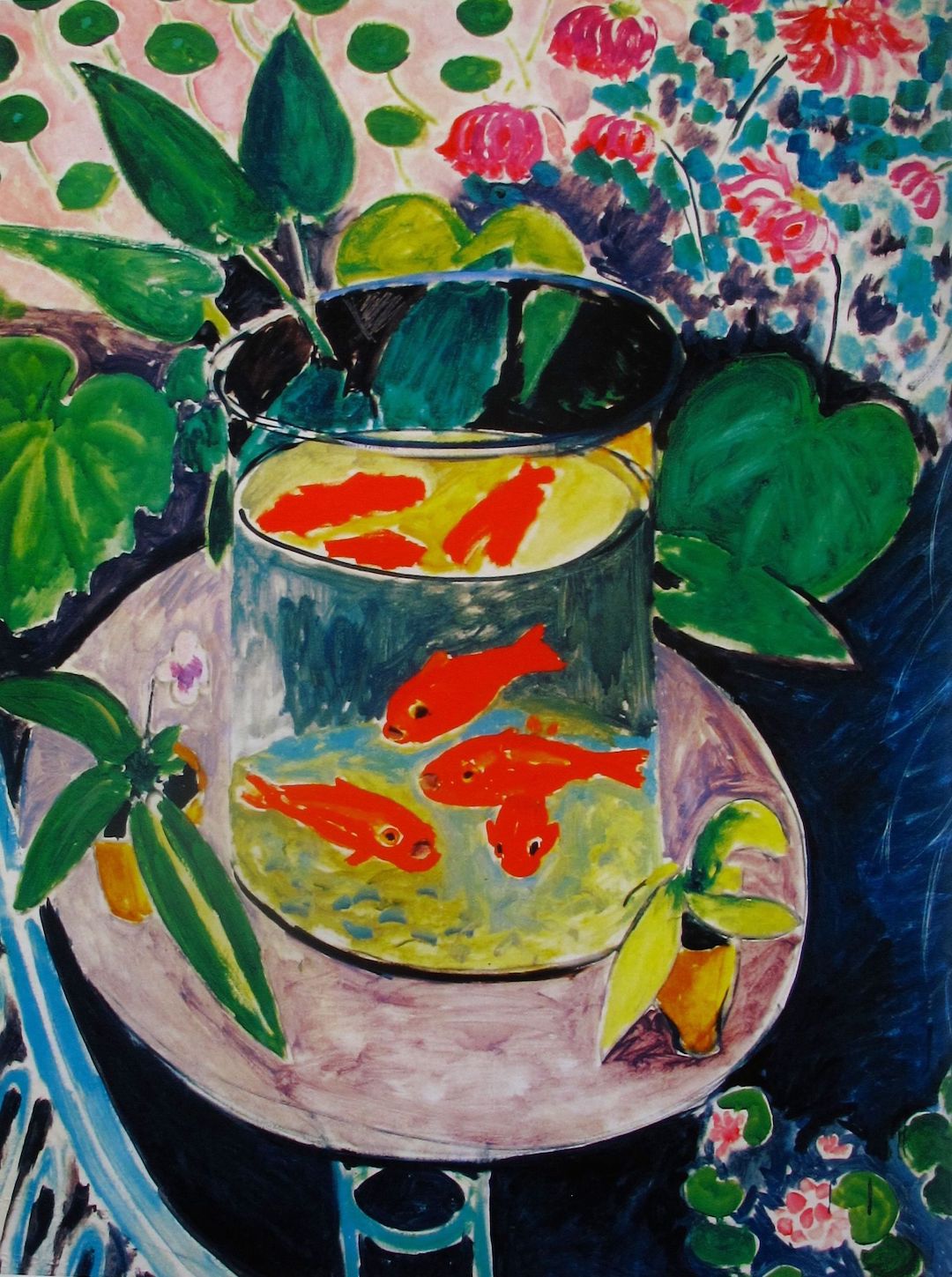 "The Goldfish" painting by Matisse 