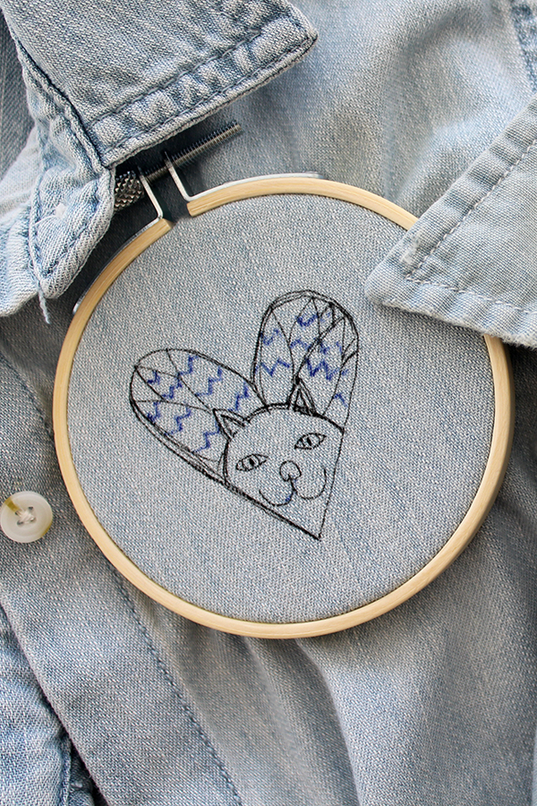 Cant embroidery by Sara Barnes