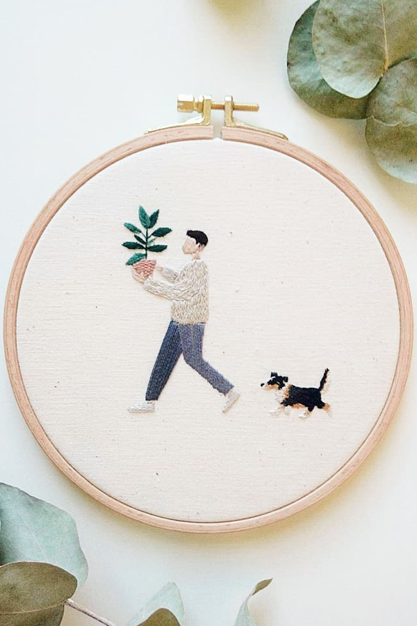 Hand embroidery