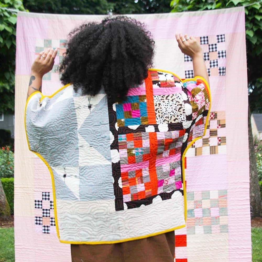 Quilt coat by Natalie Ebaugh