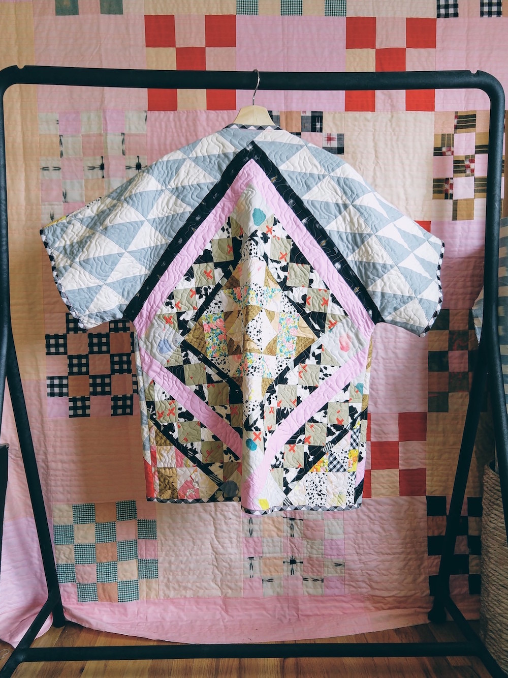 Quilt coat by Natalie Ebaugh