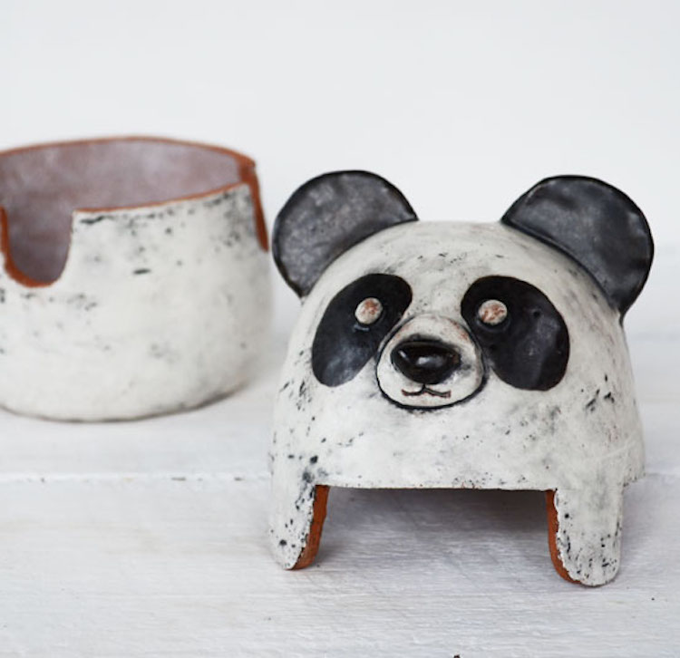Animal ceramics by Susan Simonini