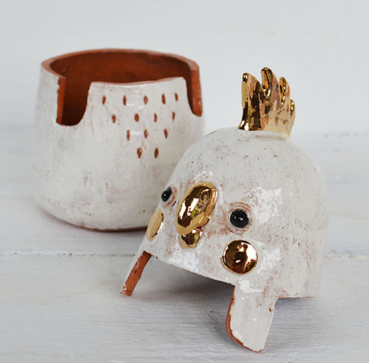 Animal ceramics by Susan Simonini