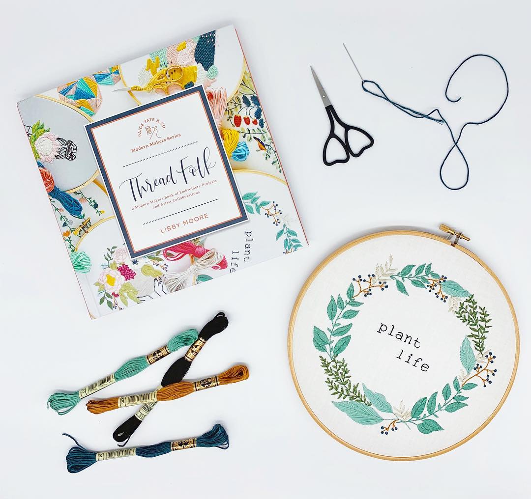 Threadfolk embroidery book