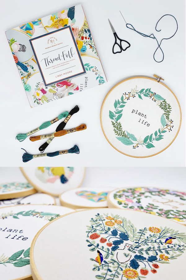 Threadfolk embroidery book