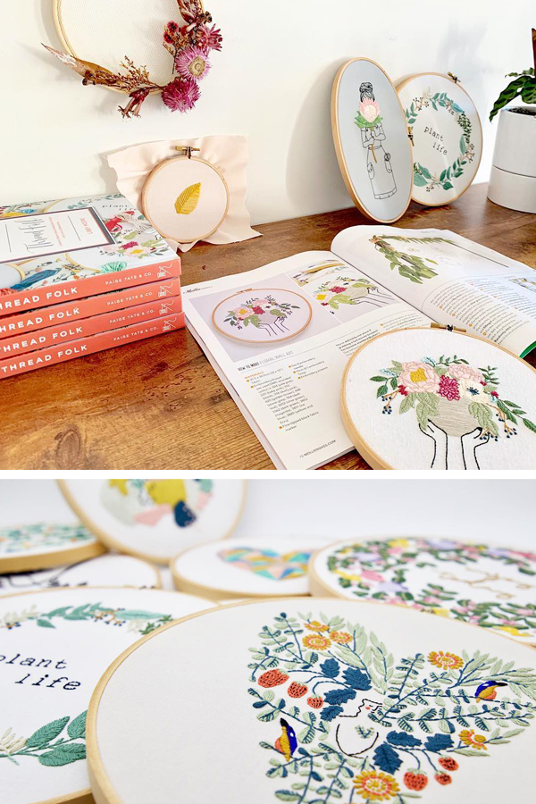 Threadfolk embroidery book